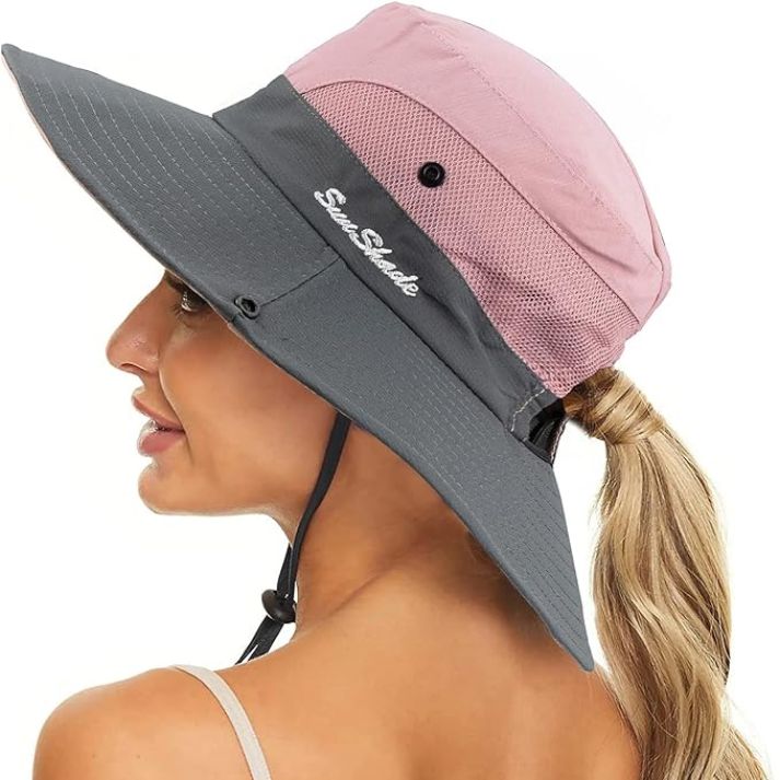 Sun Hat UPF 50+ Wide Brim & Breathable Mesh
