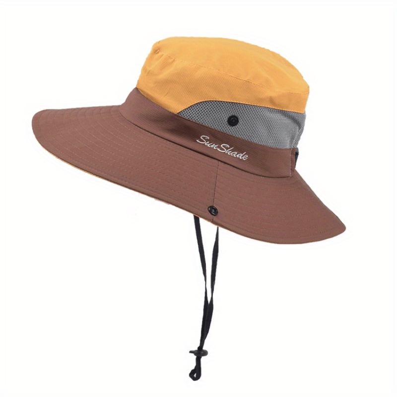 Sun Hat UPF 50+ Wide Brim & Breathable Mesh