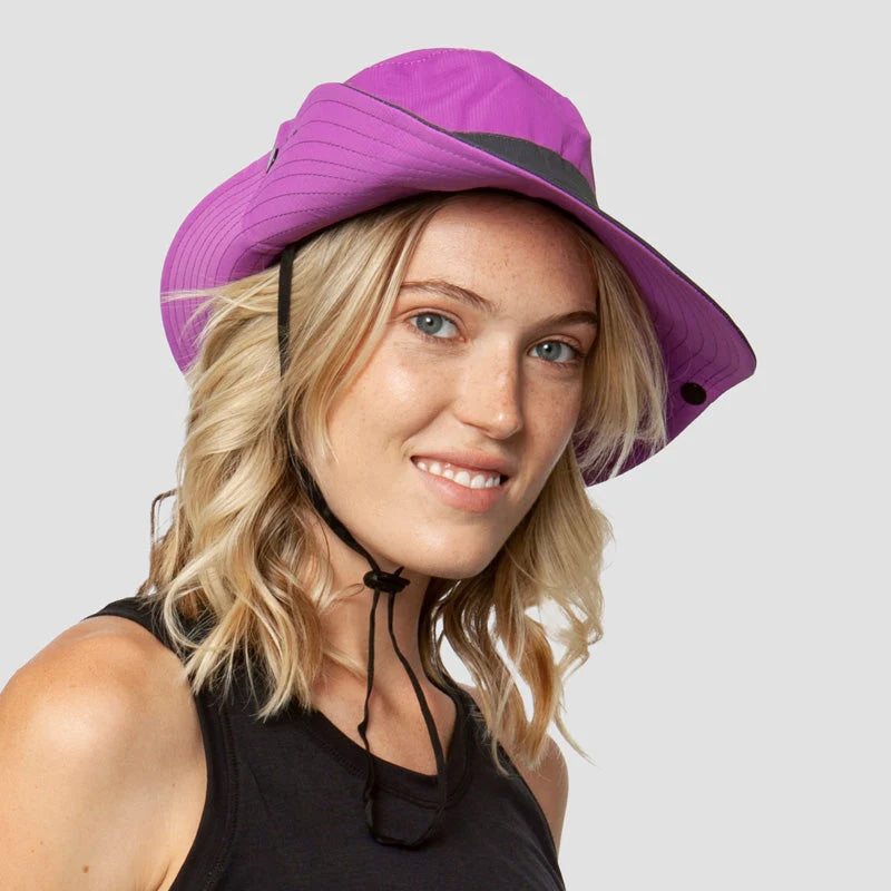 Sun Hat UPF 50 Wide Brim Ponytail Hole