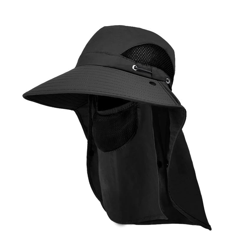 Sun Hat Wide Brim Detachable Neck & Face Shield