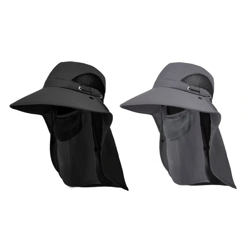 Sun Hat Wide Brim Detachable Neck & Face Shield