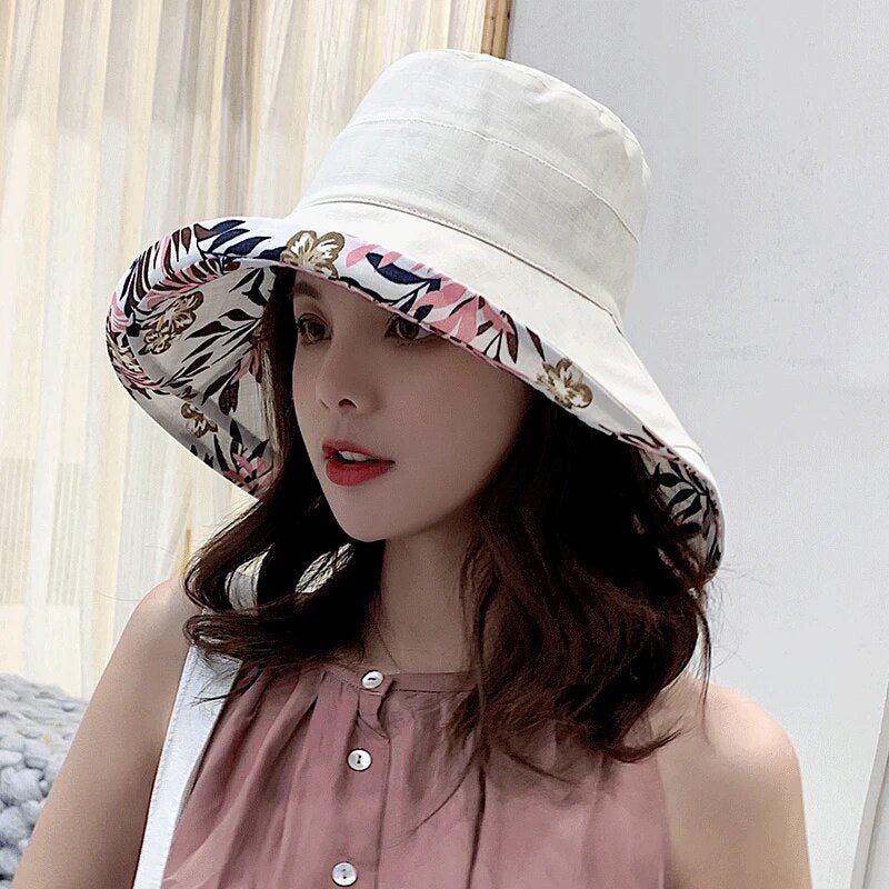 Sun Hat Wide Brim & Reversible UV Protection