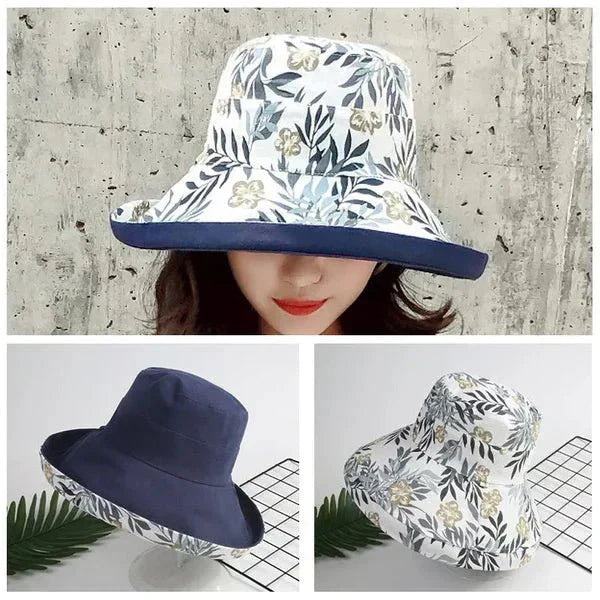 Sun Hat Wide Brim & Reversible UV Protection