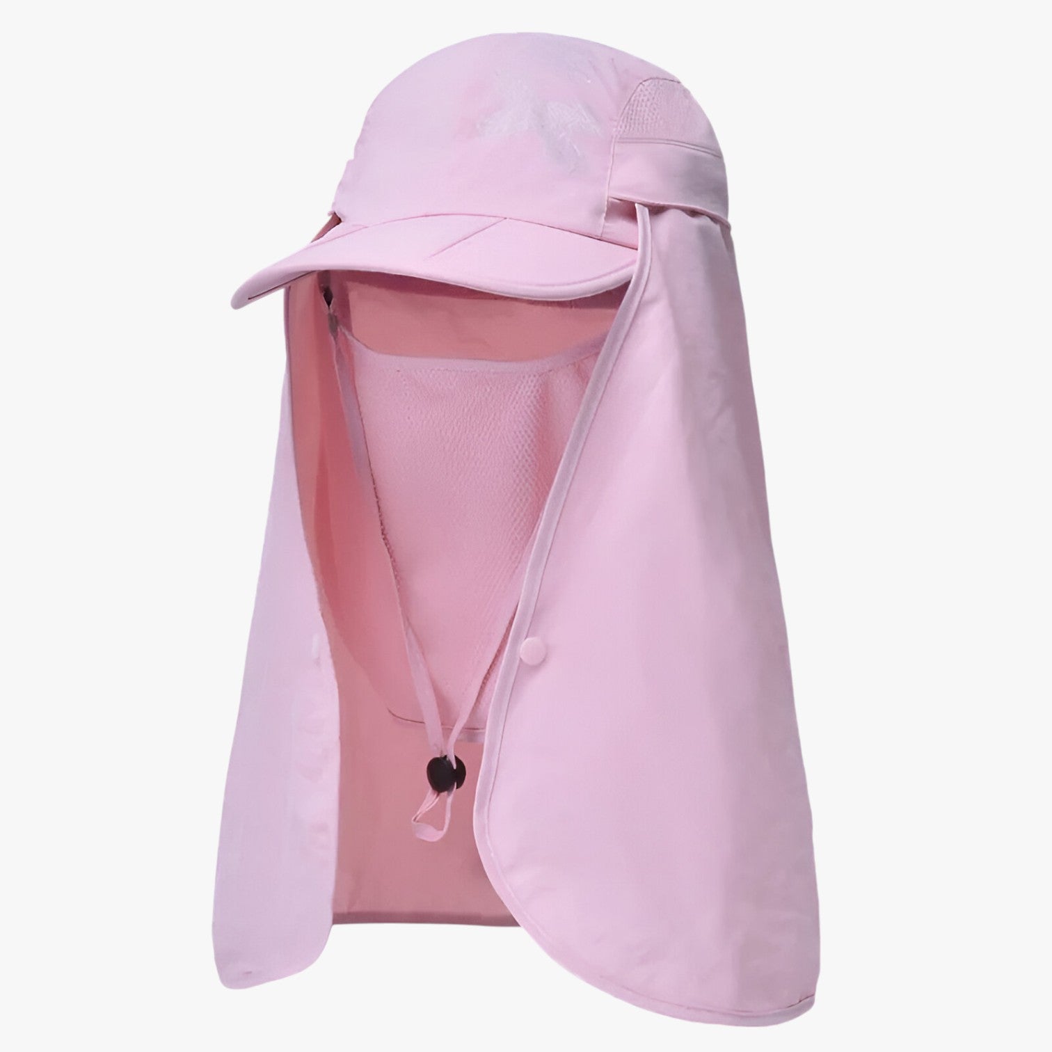 Sun Hat Wide Brim UV Protection Detachable Neck Flap