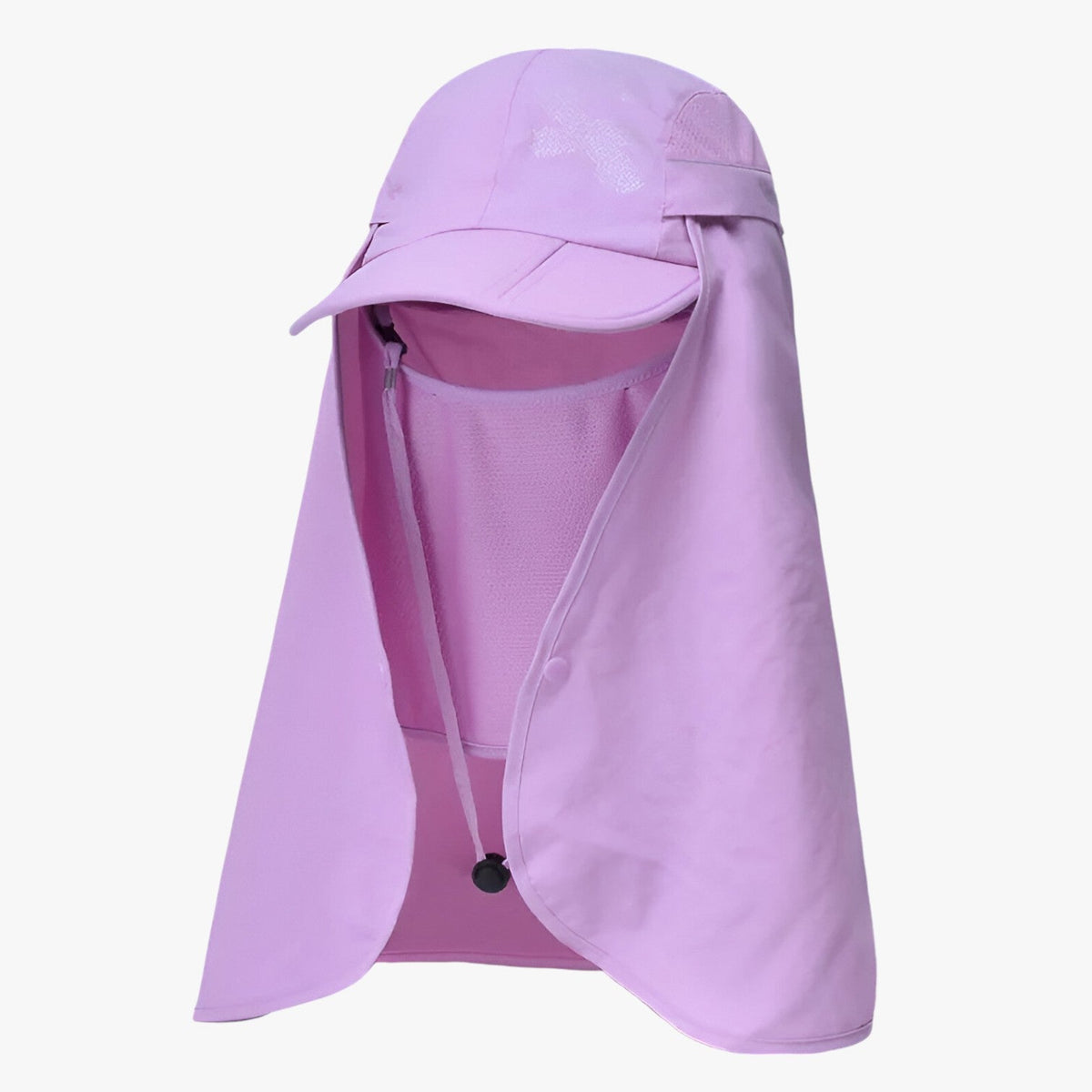 Sun Hat Wide Brim UV Protection Detachable Neck Flap