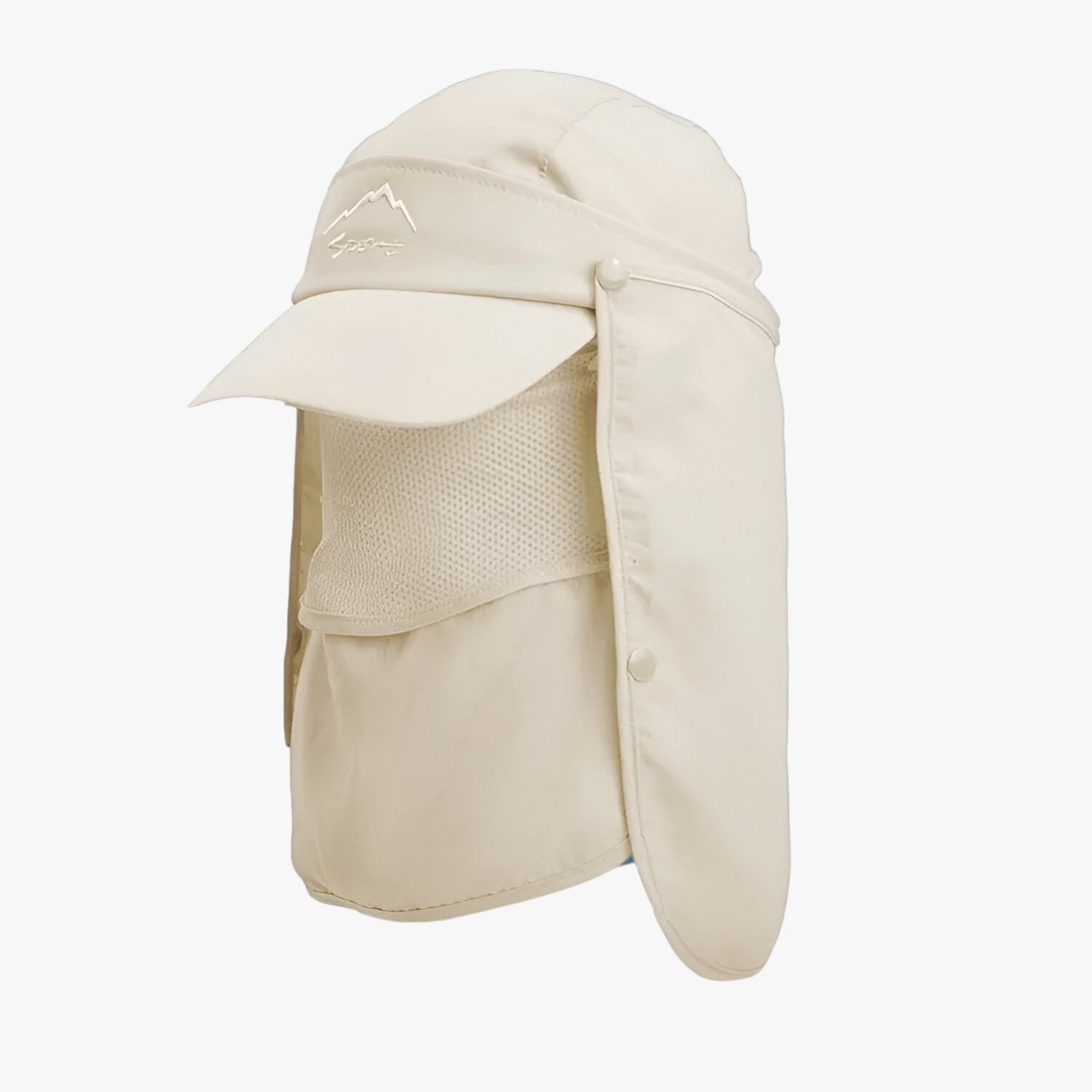 Sun Hat Wide Brim UV Protection Detachable Neck Flap