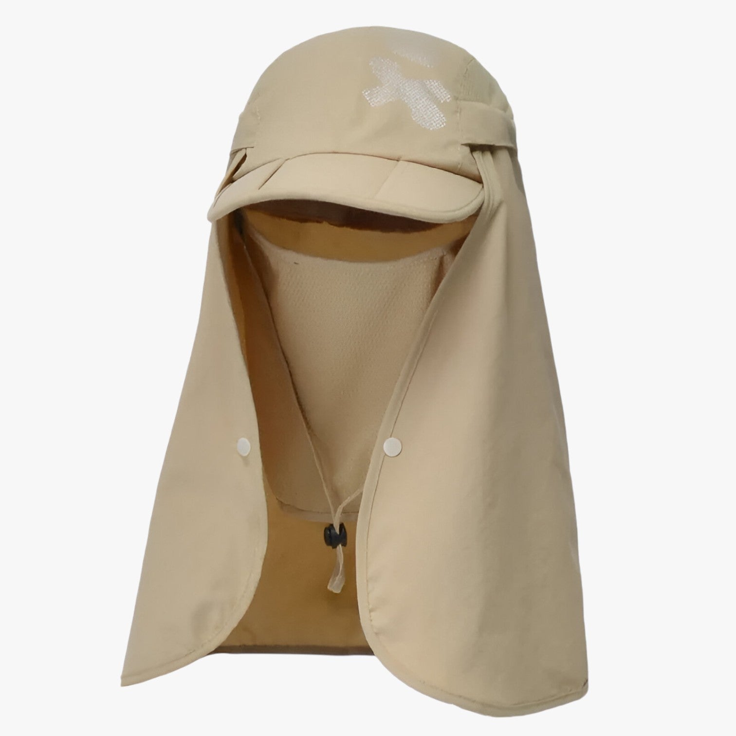 Sun Hat Wide Brim UV Protection Detachable Neck Flap