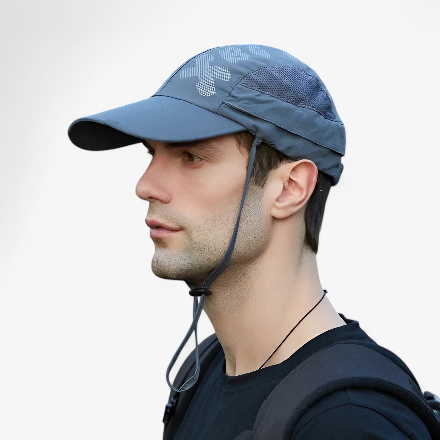 Sun Hat Wide Brim UV Protection Detachable Neck Flap