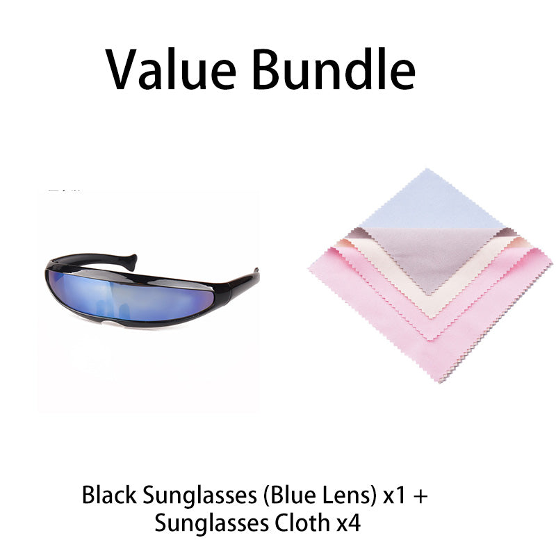 Sunglasses Panoramic Single Lens Ultralight Sun Protection