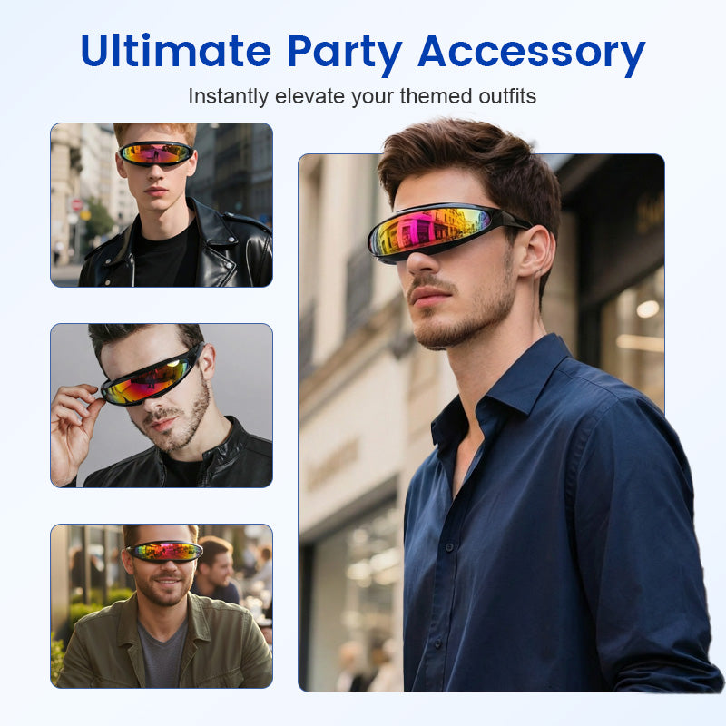 Sunglasses Panoramic Single Lens Ultralight Sun Protection