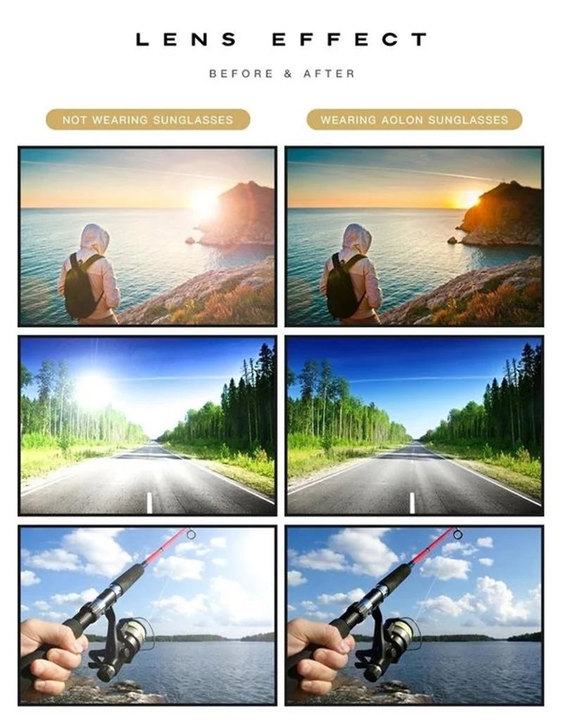 Sunglasses Photochromic Polarized UV400