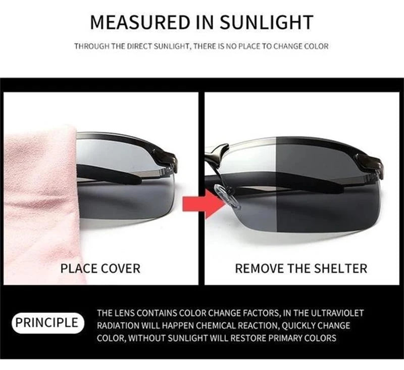 Sunglasses Photochromic Polarized UV400