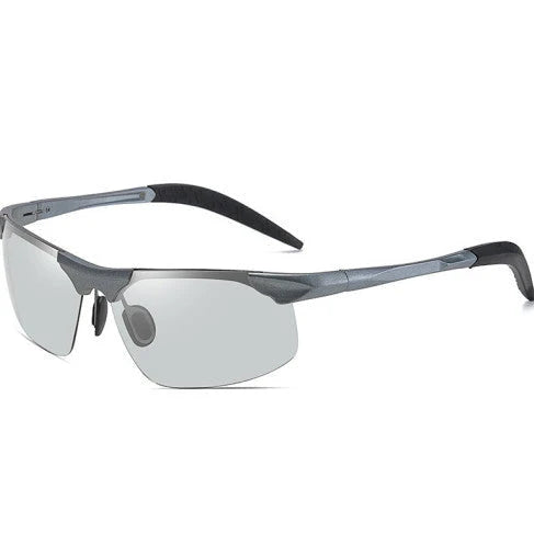 Sunglasses Photochromic & Polarized UV400 Ultra-Light Alloy Frame