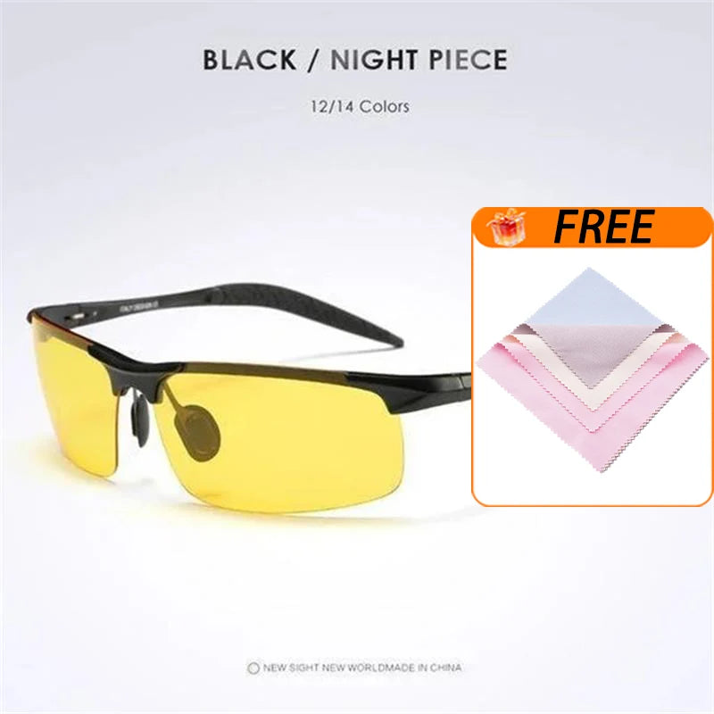 Sunglasses Photochromic & Polarized UV400 Ultralight Aluminum Frame