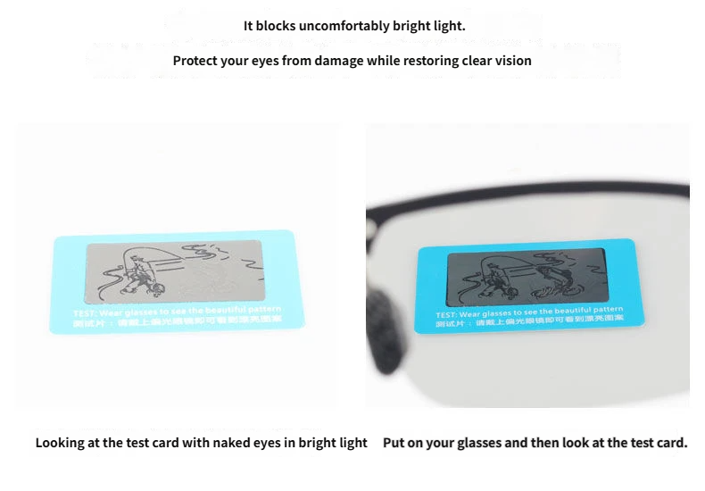 Sunglasses Polarized Adaptive Tint Lightweight Wrap Frame