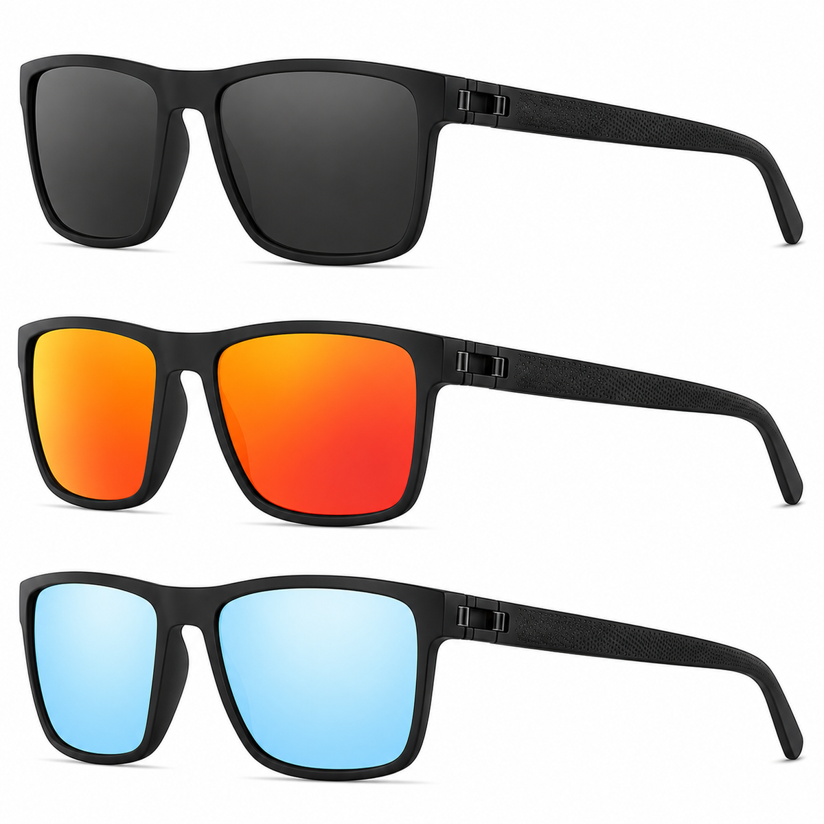 Sunglasses Polarized UV400 Set of 3
