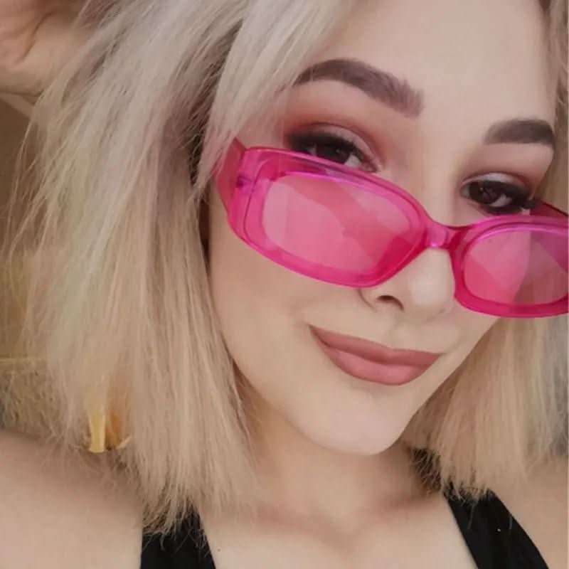 Sunglasses Rectangular Retro UV400 & Anti-Glare