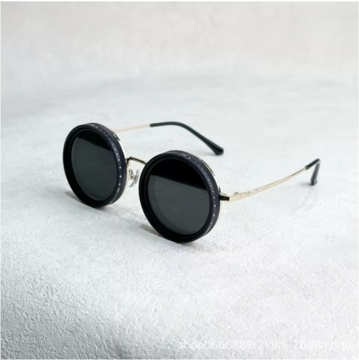 Sunglasses Retro Round Lenses UV400 Lightweight