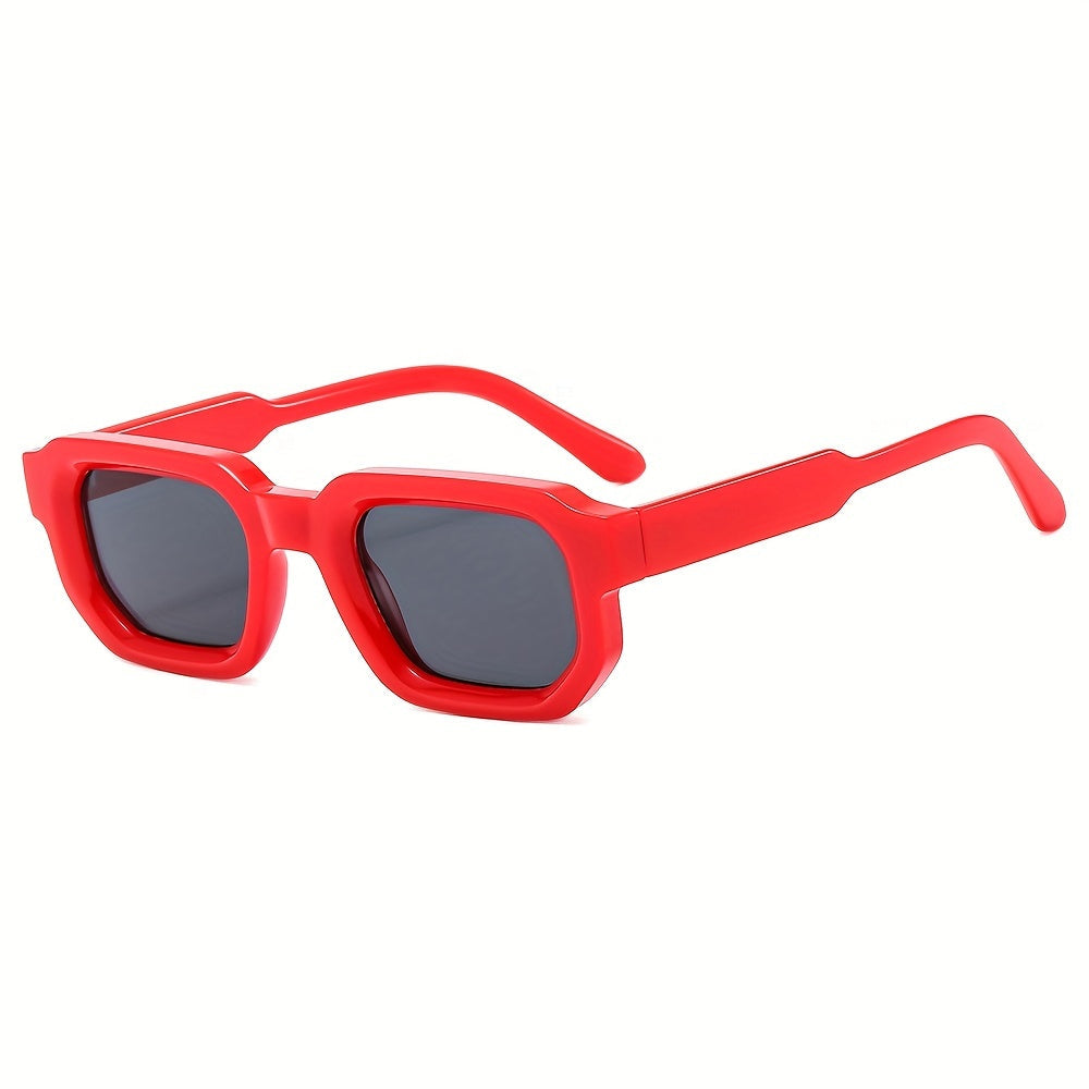 Sunglasses Retro Square Lightweight & Shatterproof UV Protection