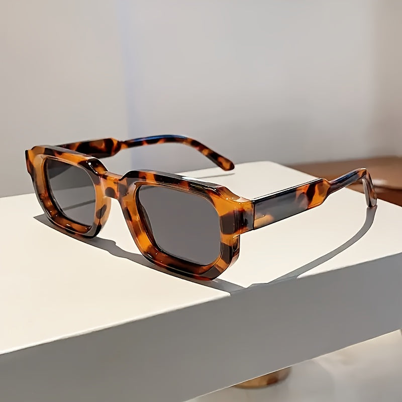 Sunglasses Retro Square Lightweight & Shatterproof UV Protection
