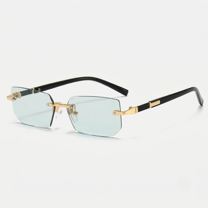 Sunglasses Rimless Rectangular UV400 Lightweight