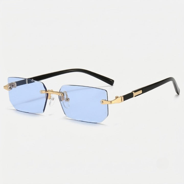 Sunglasses Rimless Rectangular UV400 Lightweight