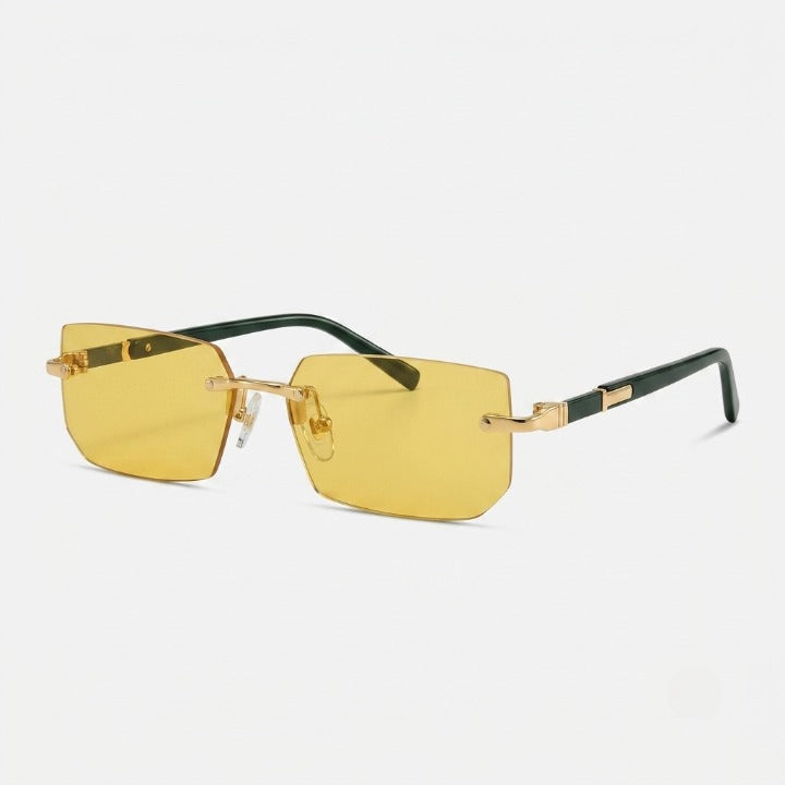Sunglasses Rimless Rectangular UV400 Lightweight