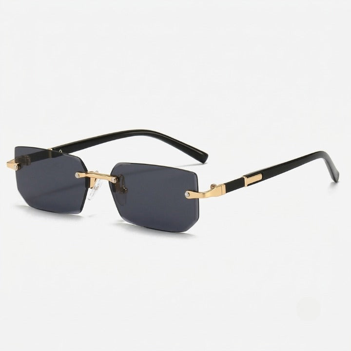 Sunglasses Rimless Rectangular UV400 Lightweight