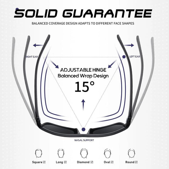 Sunglasses Set Polarized 100% UV Set of 3