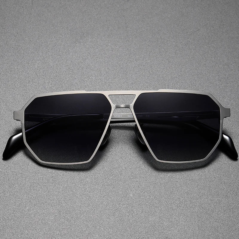 Sunglasses Ultra-Light Titanium Frame Polarized UV400