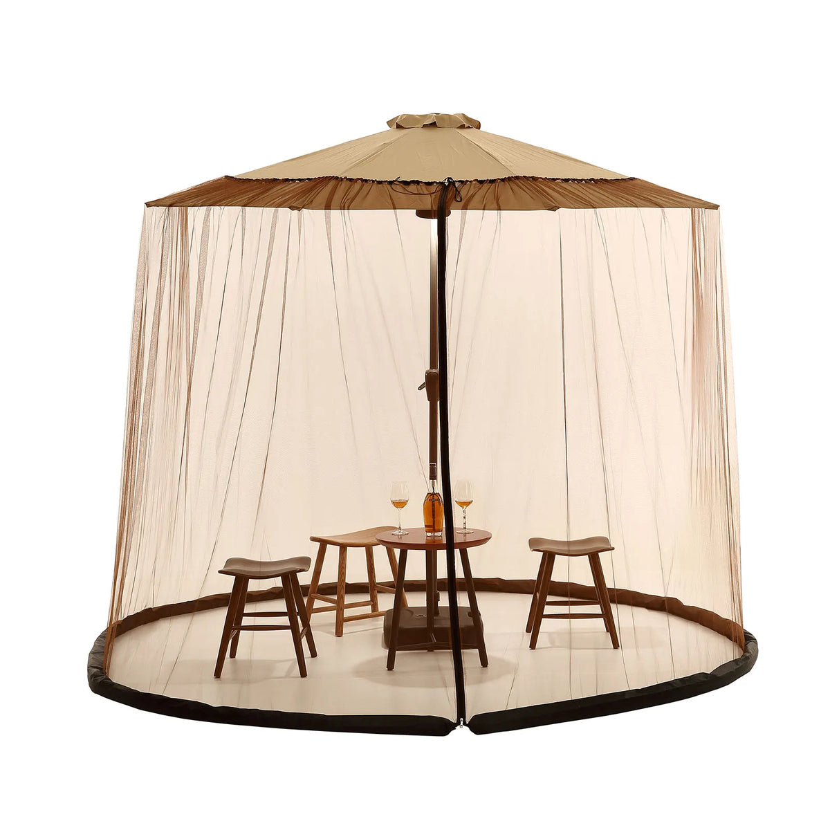 Sunshade Insect Net Fine Mesh Polyester Water-Fillable Ring