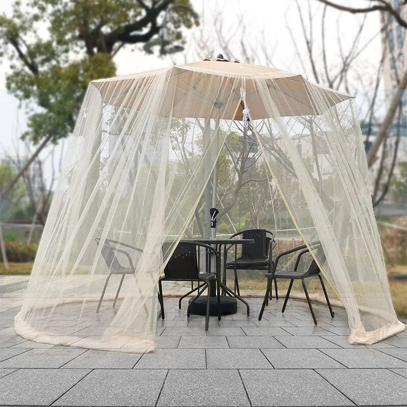 Sunshade Insect Net Fine Mesh Polyester Water-Fillable Ring