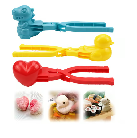 Sushi Rice Mold Set Animal Shapes Set of 2