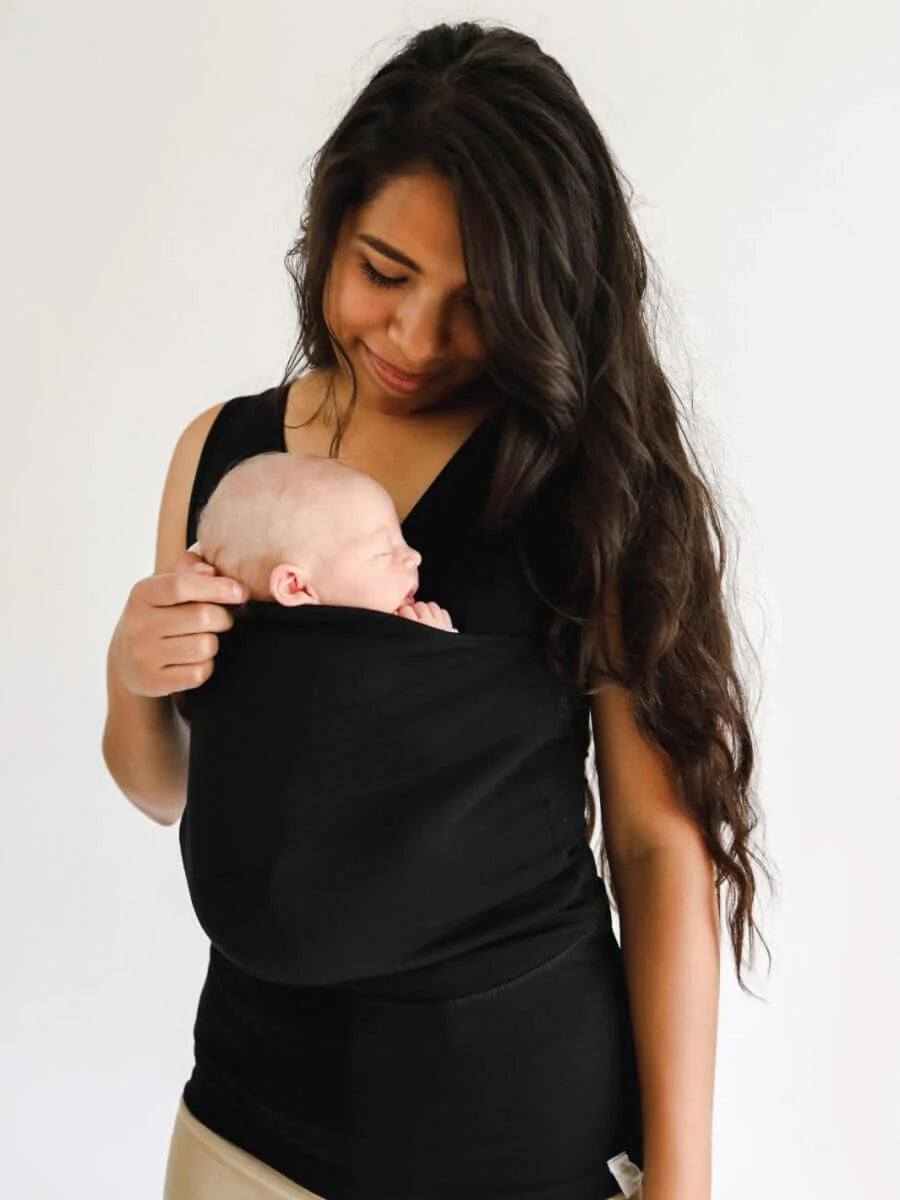 Swaddle Shirt Ergonomic Front Carry No Wrapping Breathable Stretch