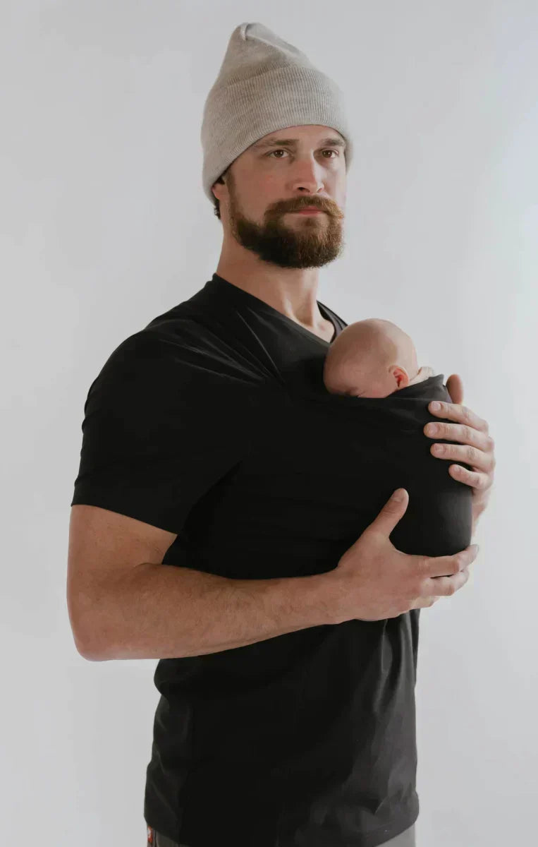 Swaddle Shirt Ergonomic Front Carry No Wrapping Breathable Stretch