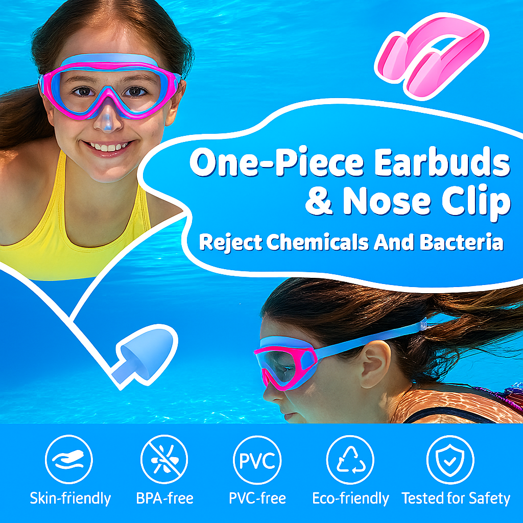 Swim Band Anti-Chafe Soft Silicone & Adjustable Strap