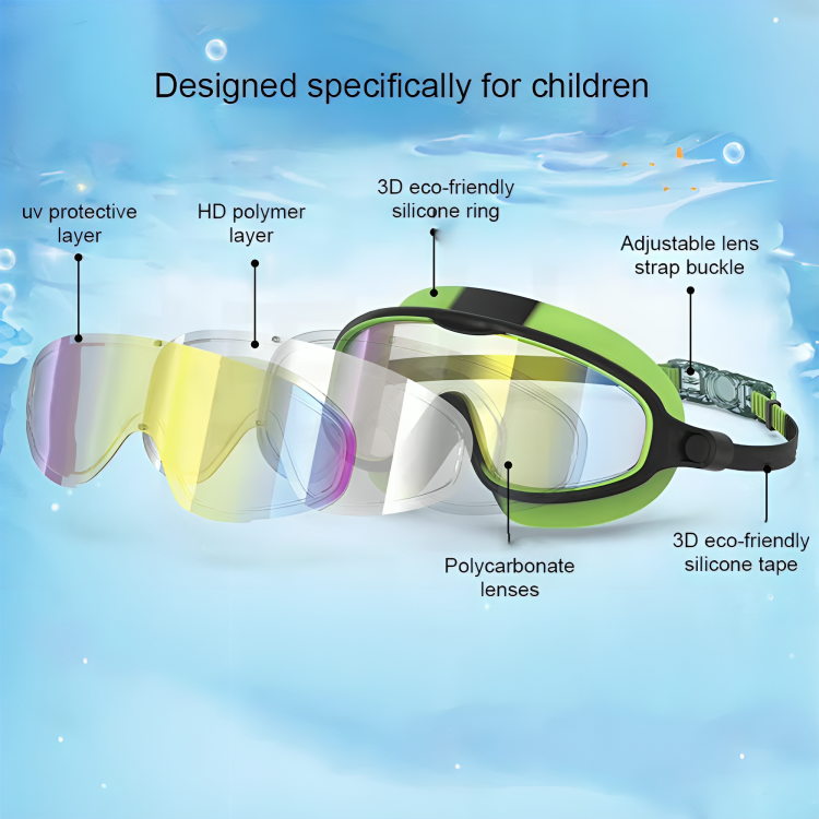 Swim Band Anti-Chafe Soft Silicone & Adjustable Strap