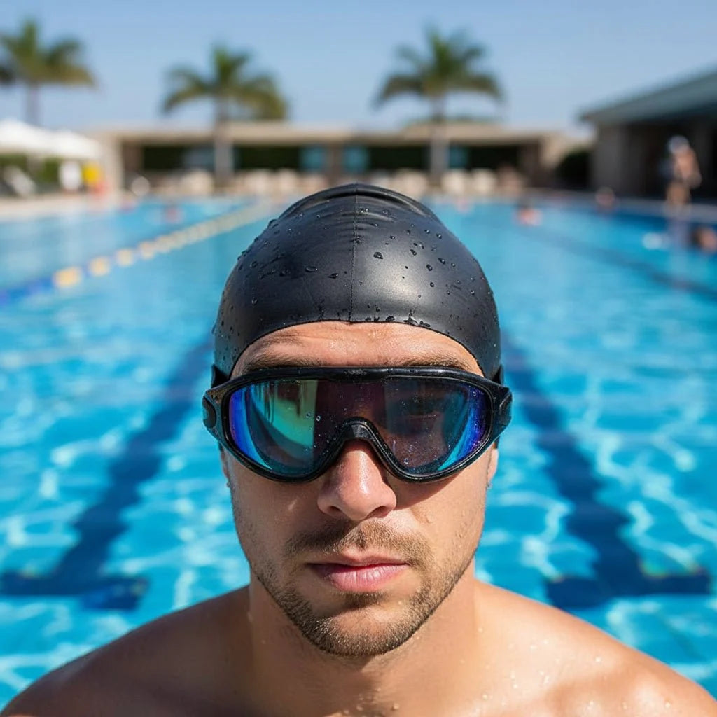 Swimming Goggles 180° Wide View Anti-Fog & Ergonomic Seal