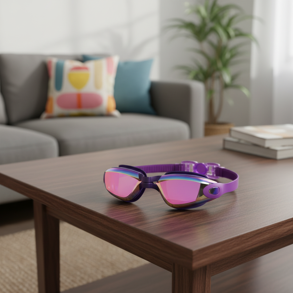 Swimming Goggles Anti-Fog & UV Protection Silicone Seal