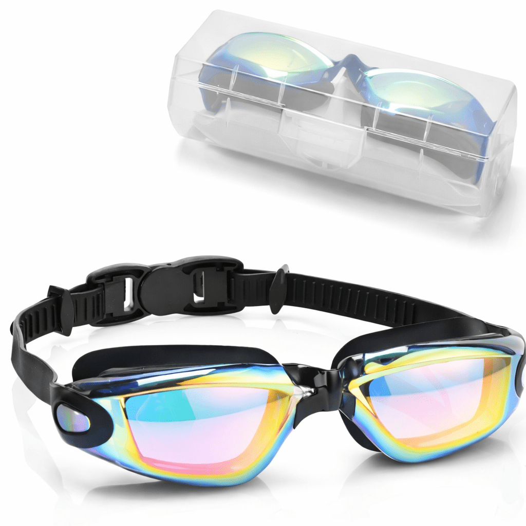 Swimming Goggles Anti-Fog & UV Protection Silicone Seal