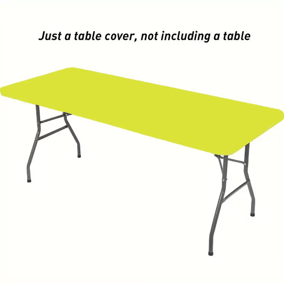 Table Cover Rectangular Elastic Stretch Fit Water-Repellent