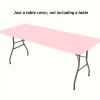 Table Cover Rectangular Elastic Stretch Fit Water-Repellent