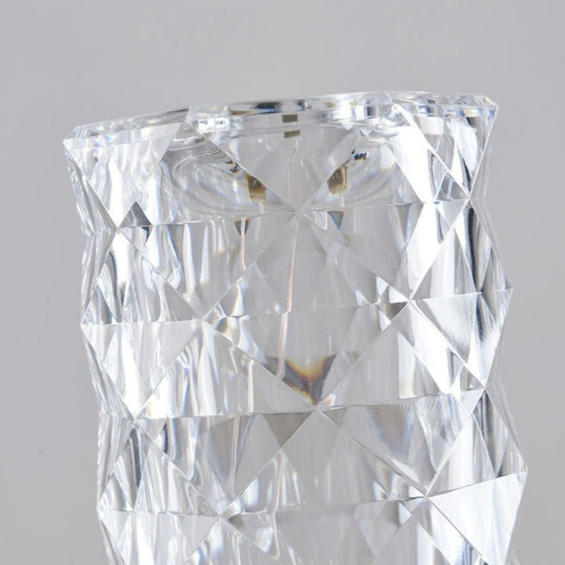 Table Lamp Acrylic Crystal 16 Color Touch & Remote