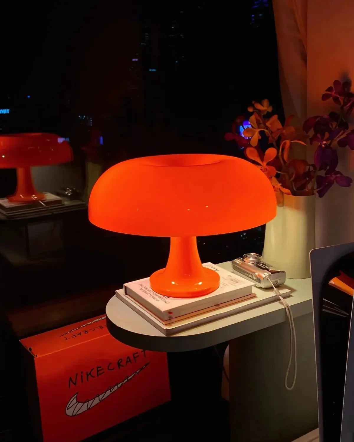 Table Lamp Bauhaus Dome Warm LED & Replaceable Bulb
