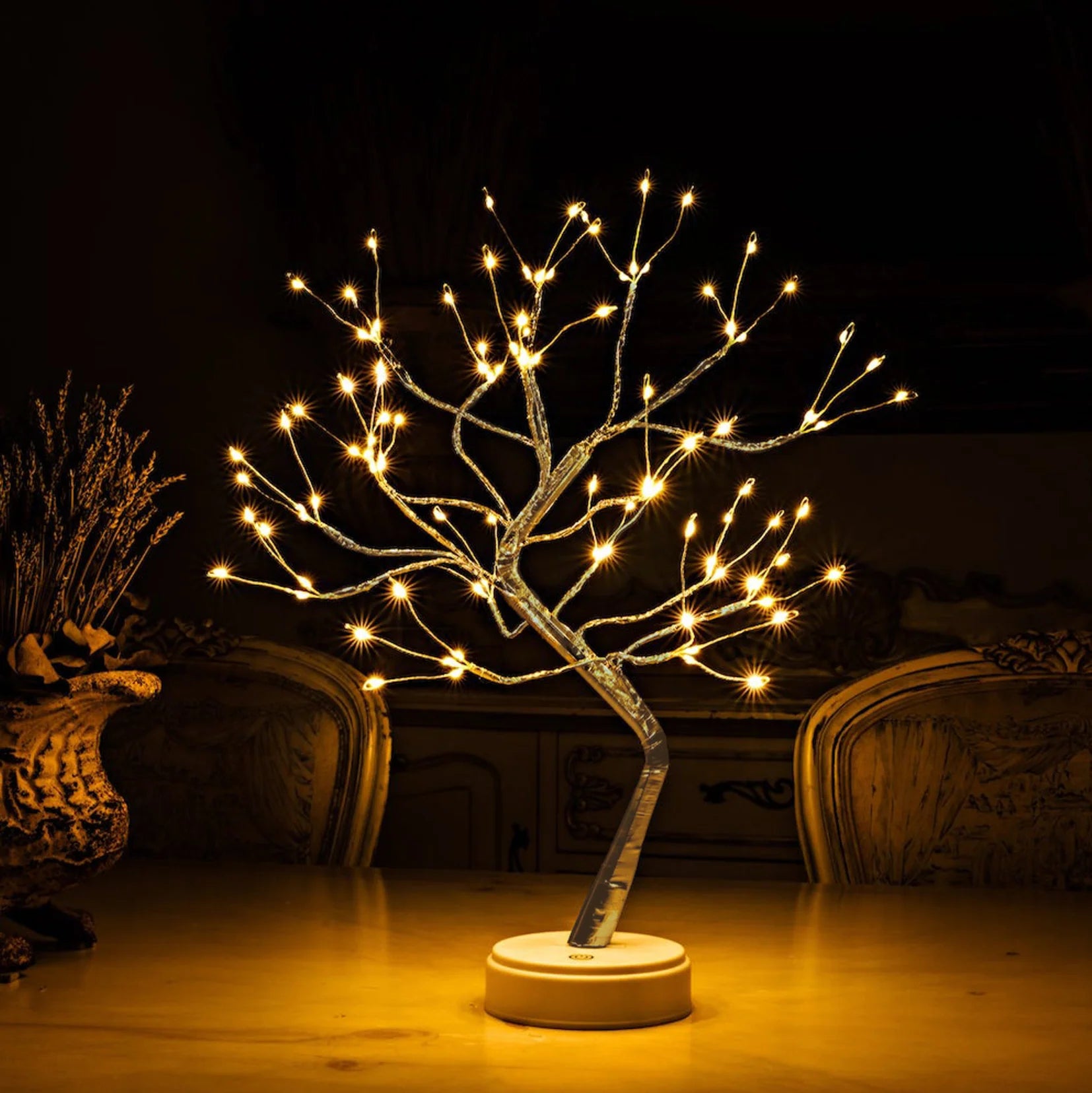 Table Lamp Bendable LED Branches Warm White