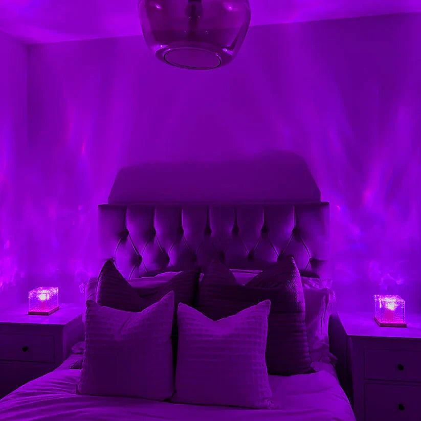 Table Lamp Color-Changing LED 16 Colors & Remote Control