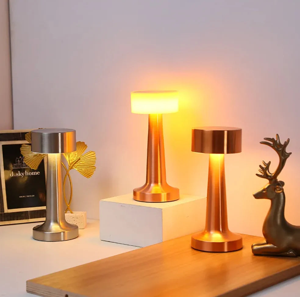 Table Lamp Cordless Touch Dimmer 3 Color Modes