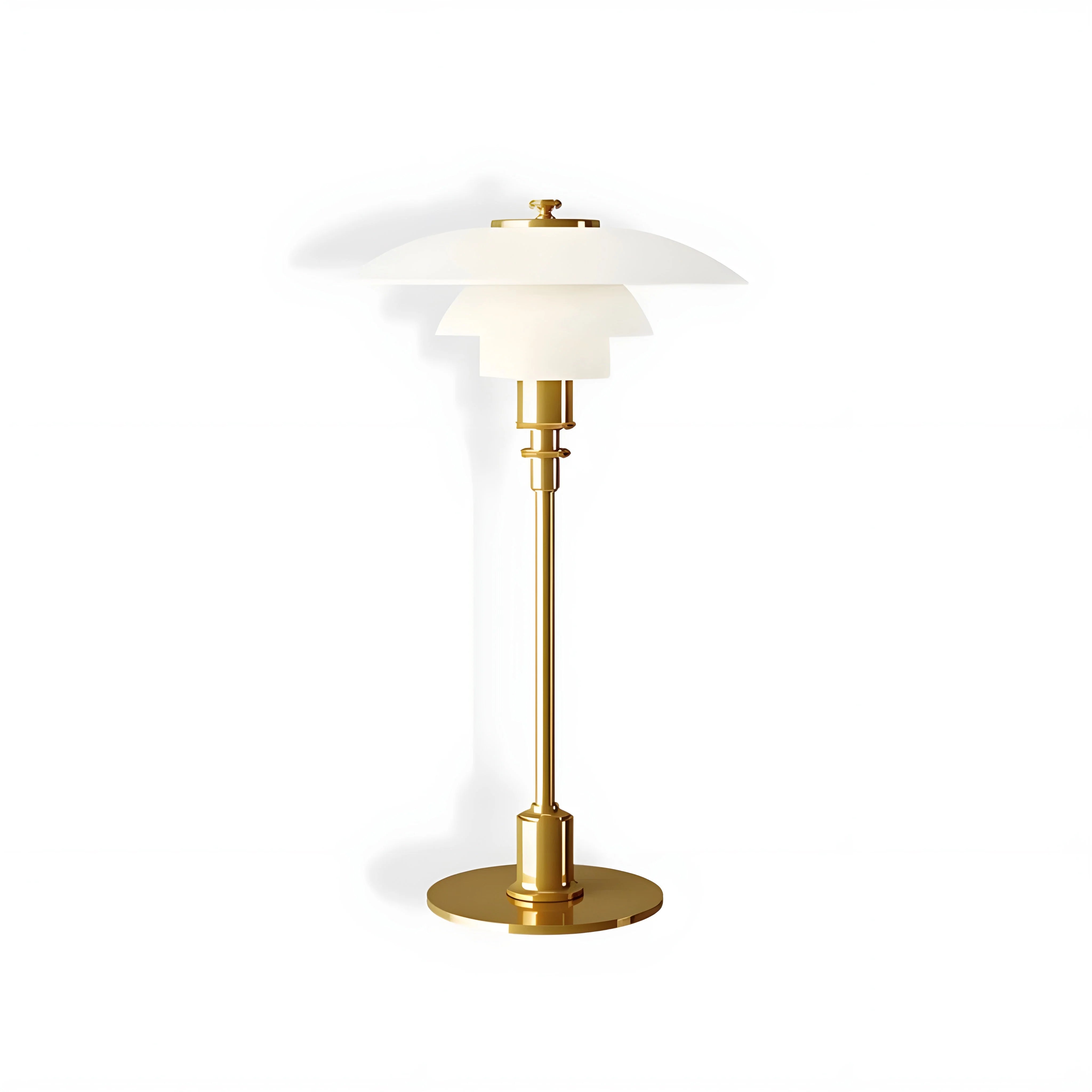 Table Lamp Dimmable LED Glass & Metal