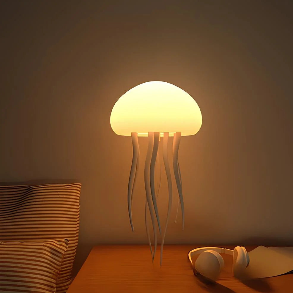Table Lamp Jellyfish Color-Changing Touch & Sound Reactive