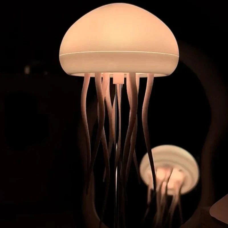 Table Lamp Jellyfish Color-Changing Touch & Sound Reactive